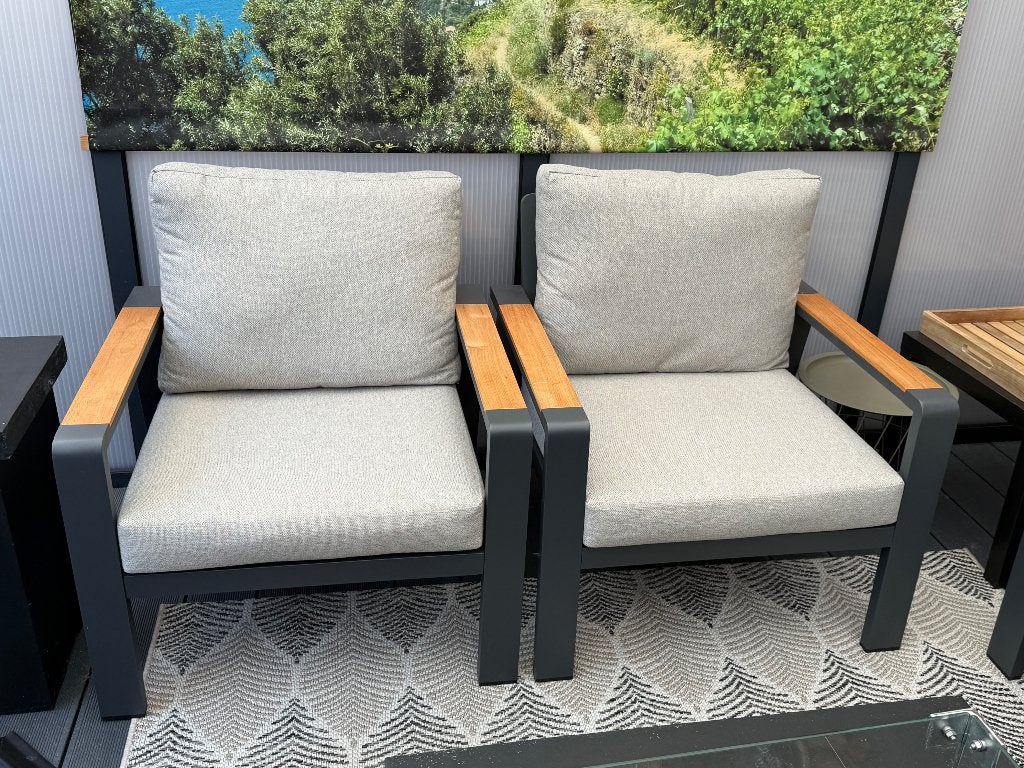 Tuinset zonder tafel, Ophalen, Gebruikt, Loungeset, Bank