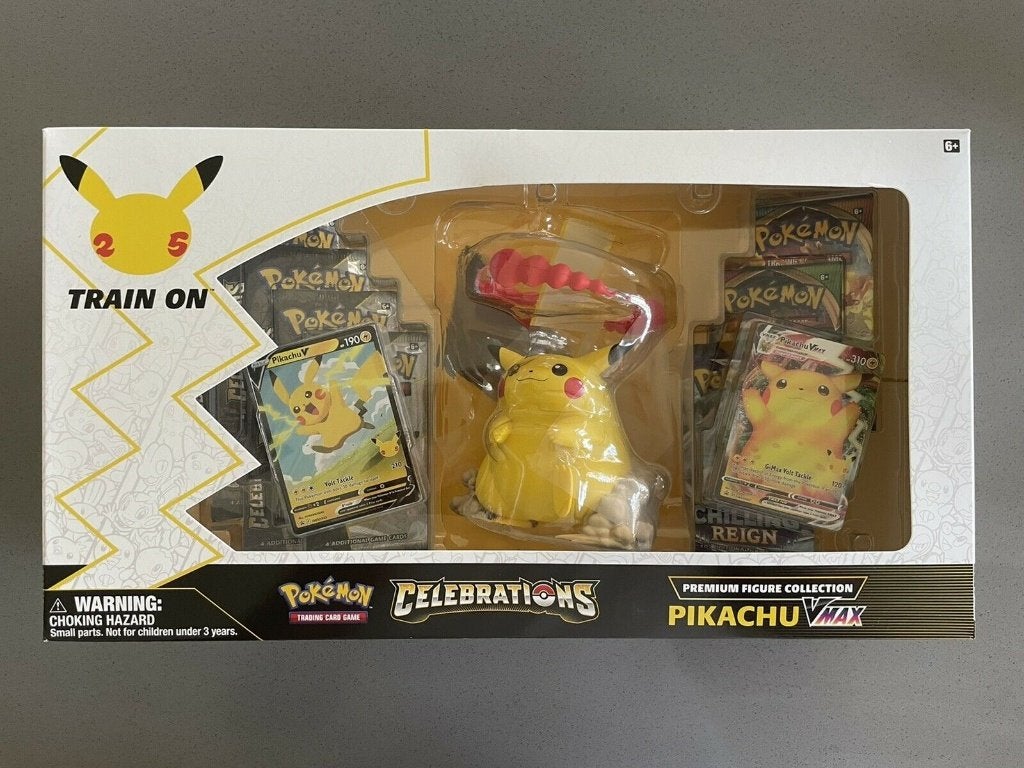 pokemon celebrations pokemon figure box ongeopend geseald, Ophalen of Verzenden, Zo goed als nieuw, Boosterbox