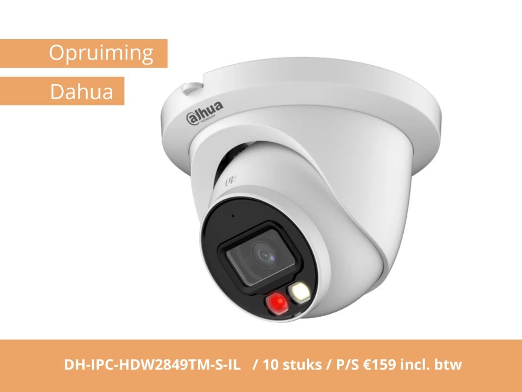Dahua DH-IPC-HDW2849TM-S-IL 8MP TiOC Dome camera