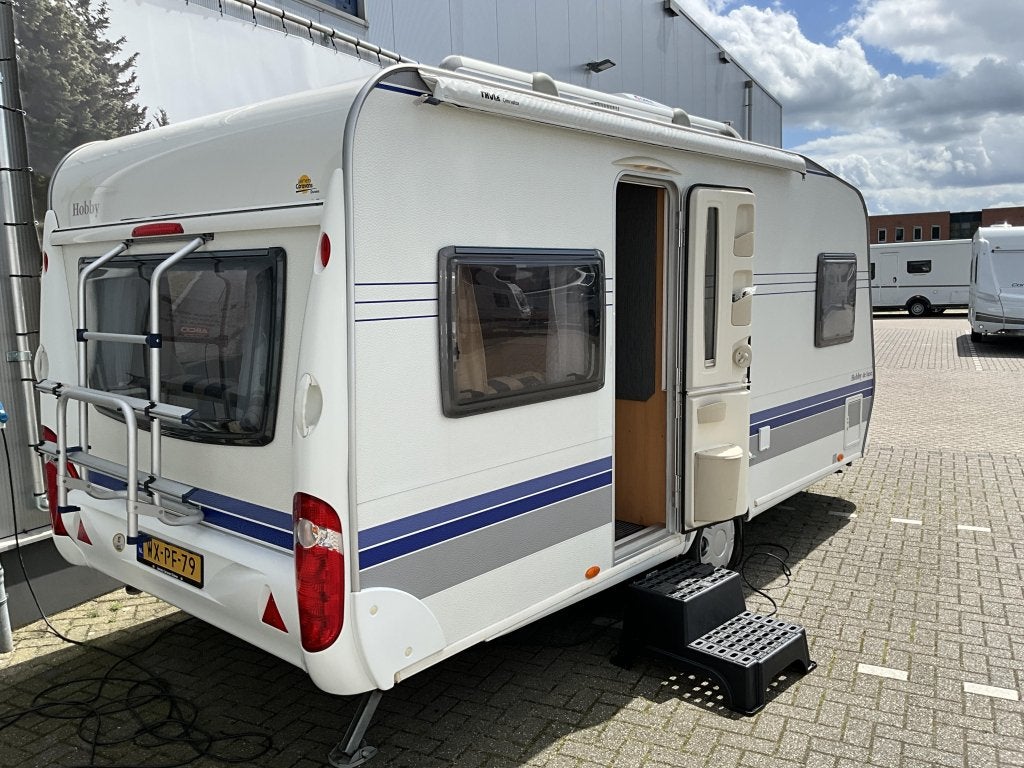 Hobby De Luxe 460 UFE AIRCO-MOVER-VOORTENT, Rondzit, Hobby, Bedrijf, Overige typen