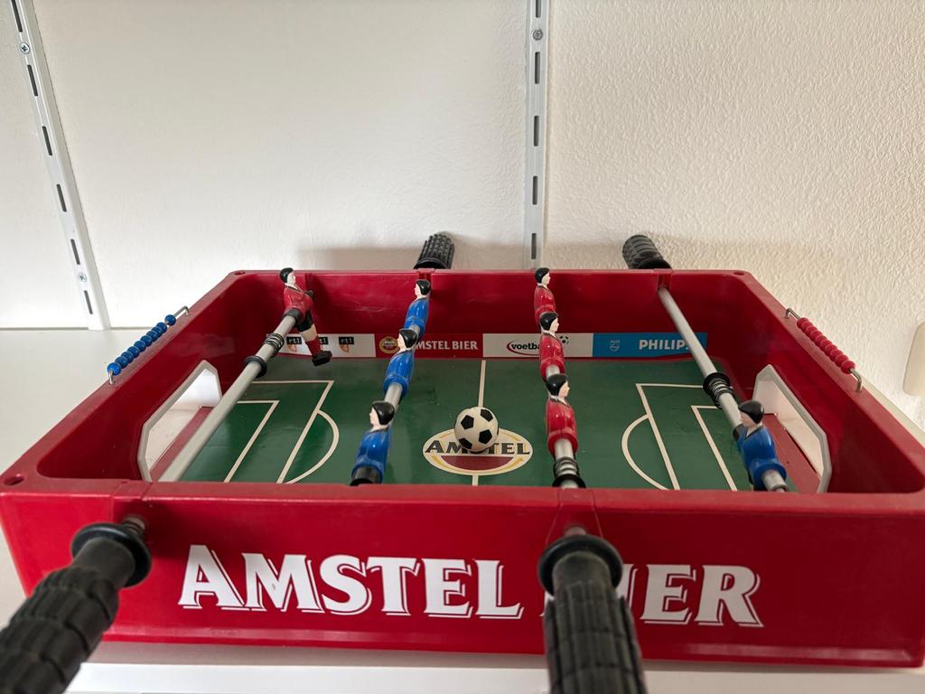 Amstel tafelvoetbalspel, Ophalen, Gebruikt