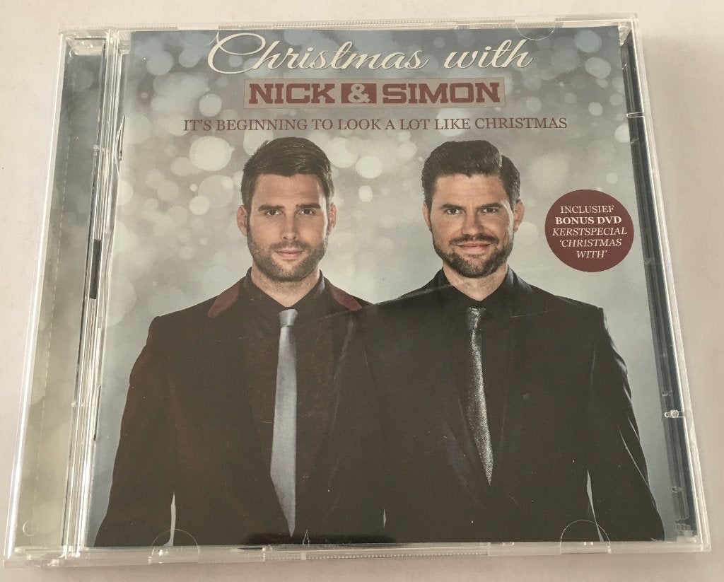 Christmas With Nick & Simon op Cd + Dvd, Kerst, Zo goed als nieuw, Album, Inclusief boekje