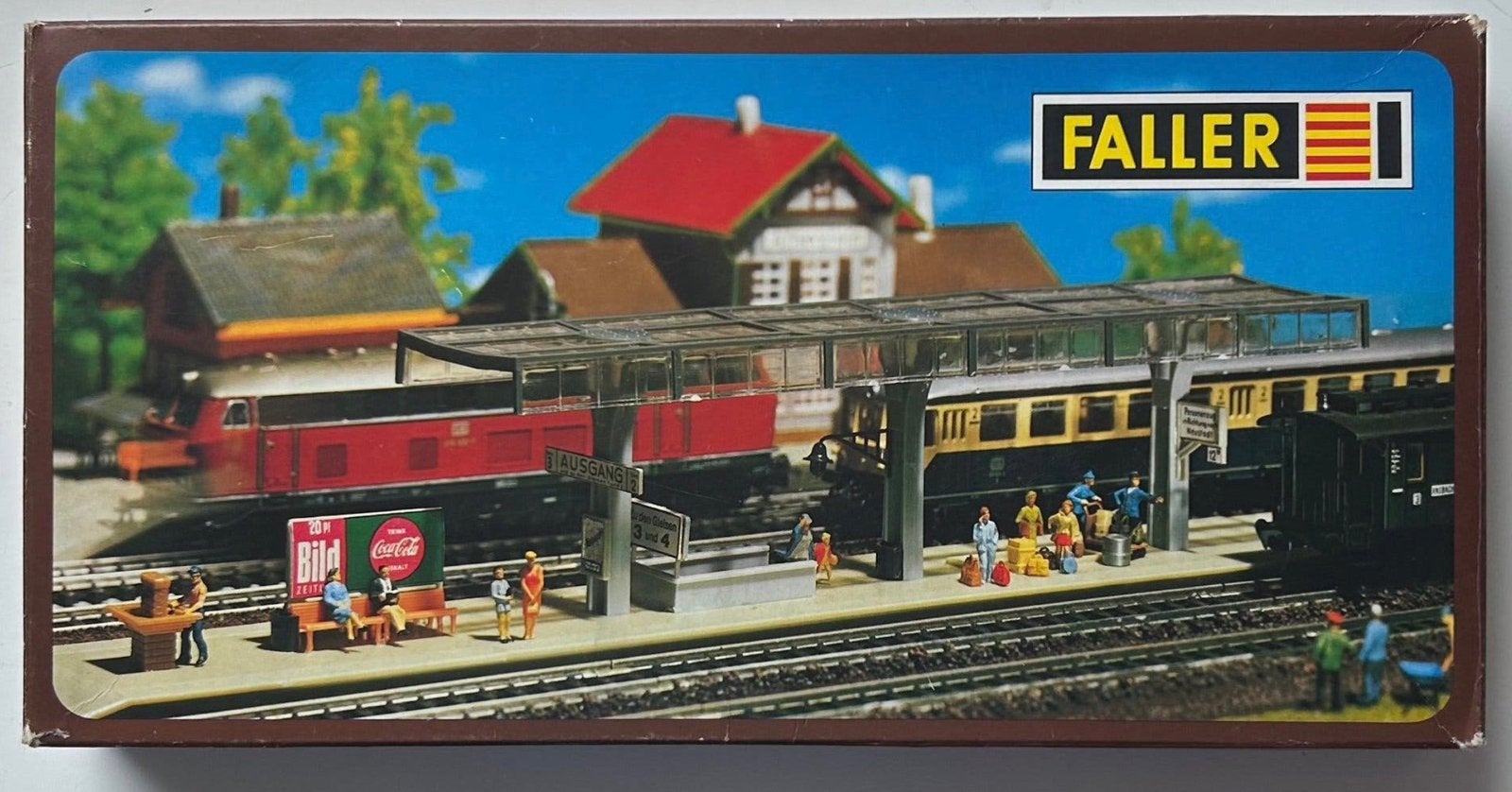 Faller B187 spoorpatform, Verzenden, Nieuw