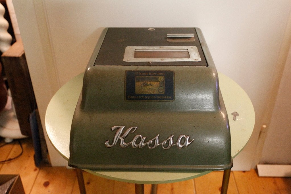 retro kassa, Ophalen of Verzenden
