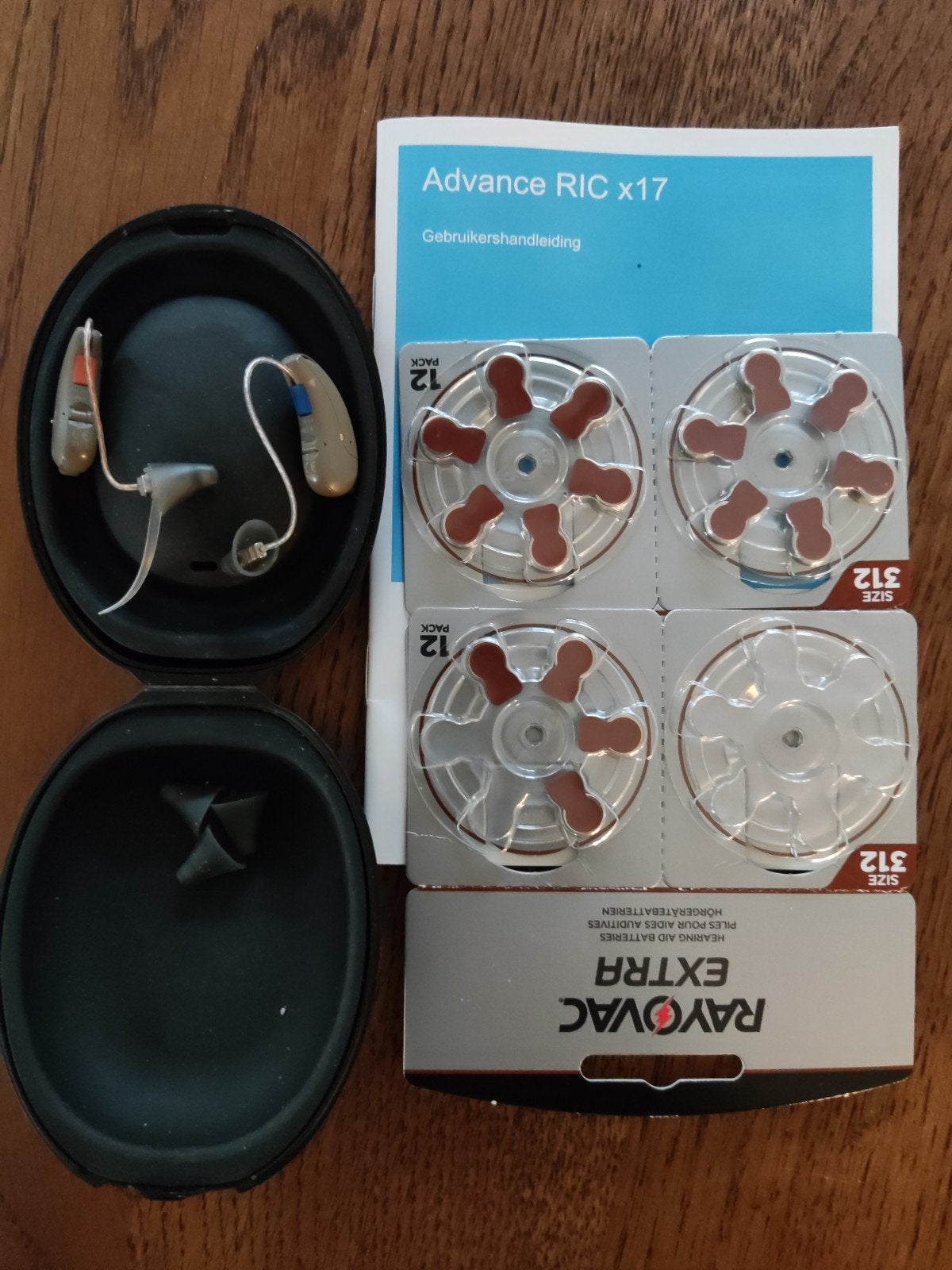 GEHOORAPPARAAT L/R ADVANCE RICx17, Ophalen of Verzenden