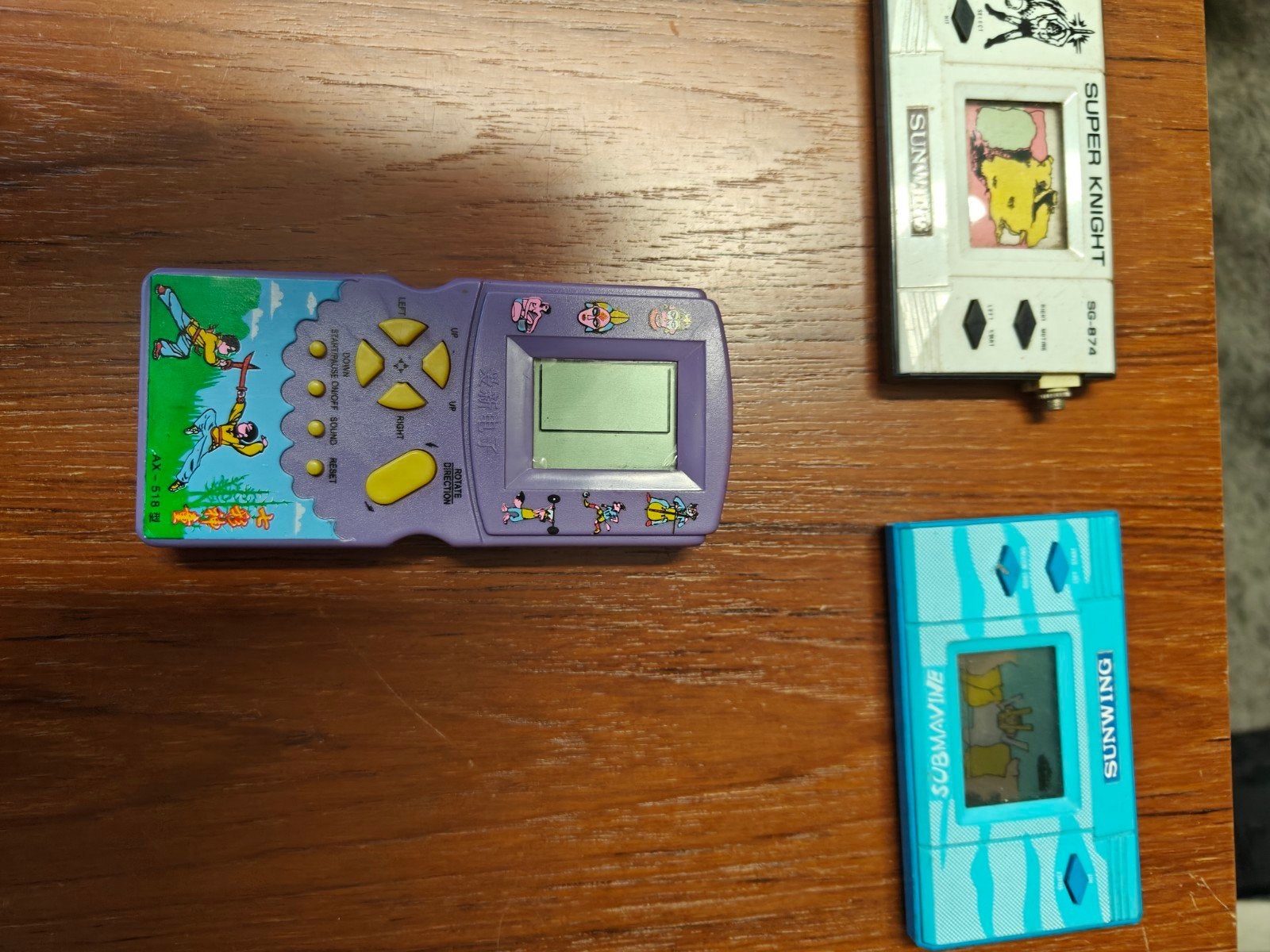 3 stuks handheld games jaren 80/90, Ophalen of Verzenden, Zo goed als nieuw