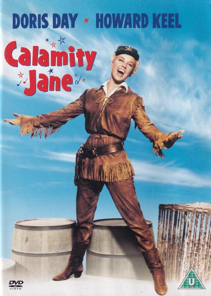 Te koop dvd calamity jane (doris day) (nederlands ondertite, Alle leeftijden, Ophalen of Verzenden, 1940 tot 1960, Actie en Avontuur