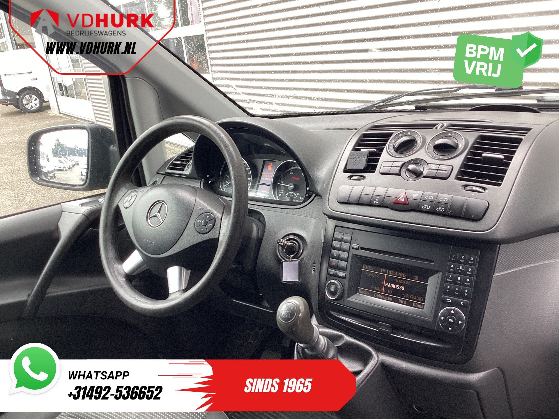 Mercedes-Benz Vito 113 CDI DC Dubbel Cabine EXPORT ONLY 20, Euro 5, Gebruikt, 4 cilinders, 2000 kg