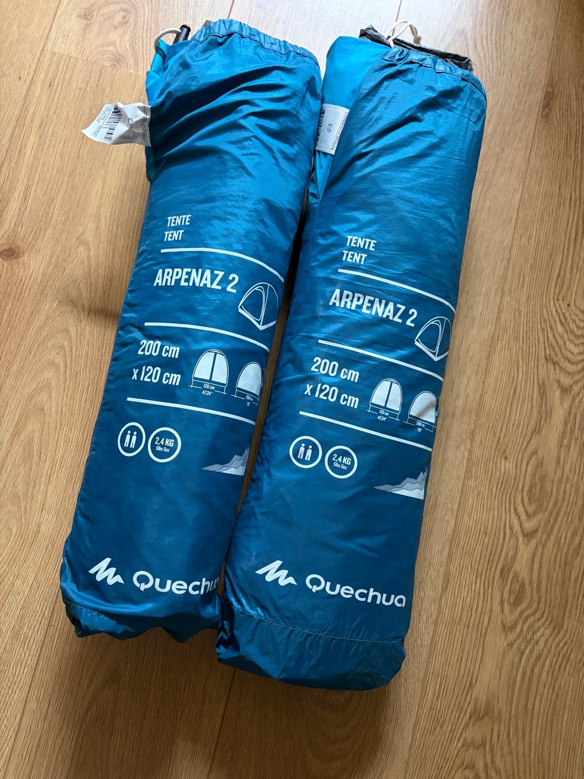 Quechua Arpenaz 2 Tent - Compacte 2-persoons tent, Ophalen, Zo goed als nieuw, Tot en met 2