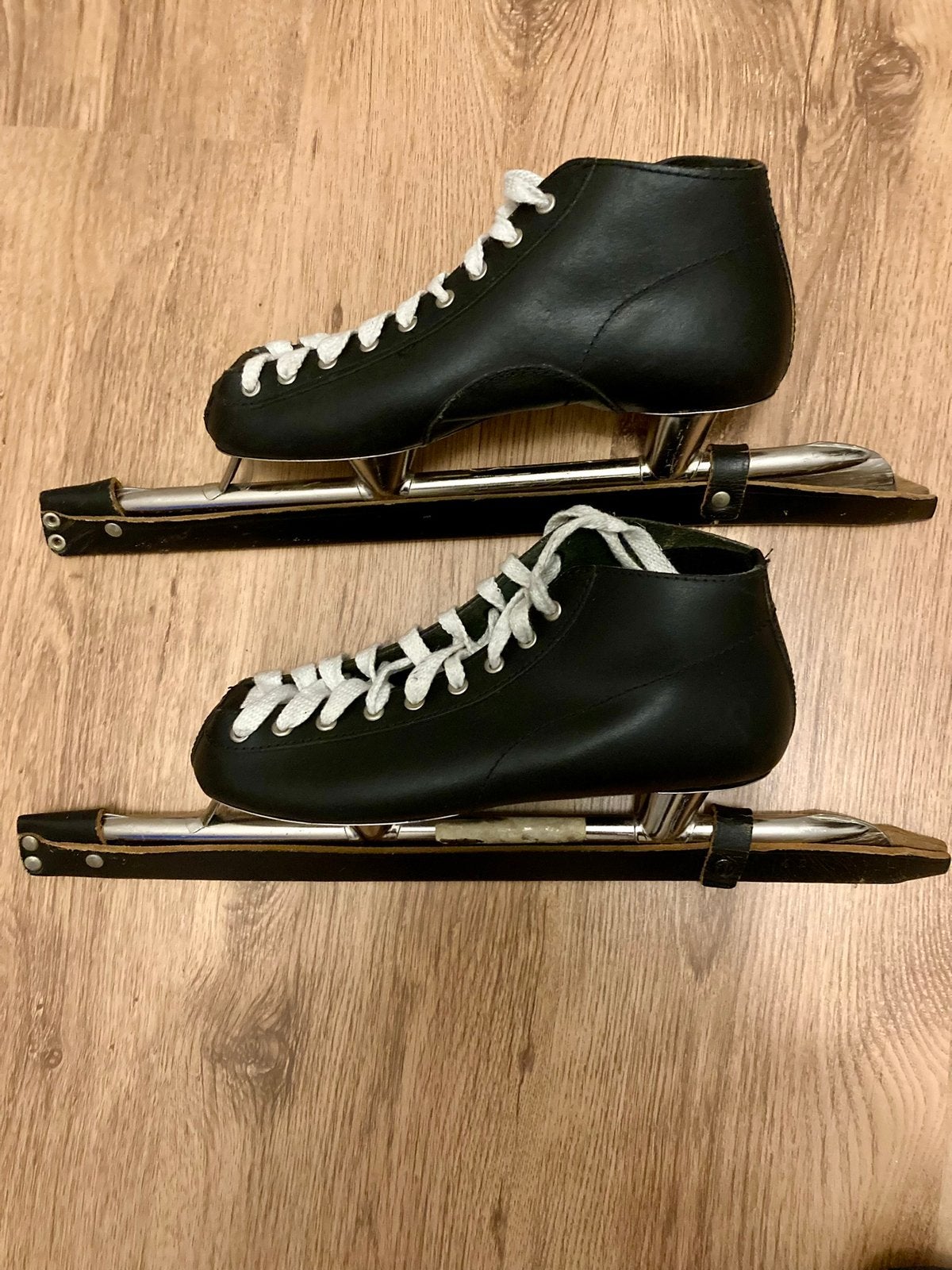 Nijdam Racer noren schaatsen maat 42 gevoerde lederen schoen, Gebruikt, Ophalen of Verzenden, Nijdam, Noren
