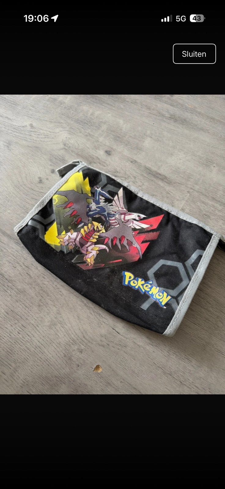 Pokemon toilettas, Ophalen of Verzenden, Zo goed als nieuw, Jongen of Meisje