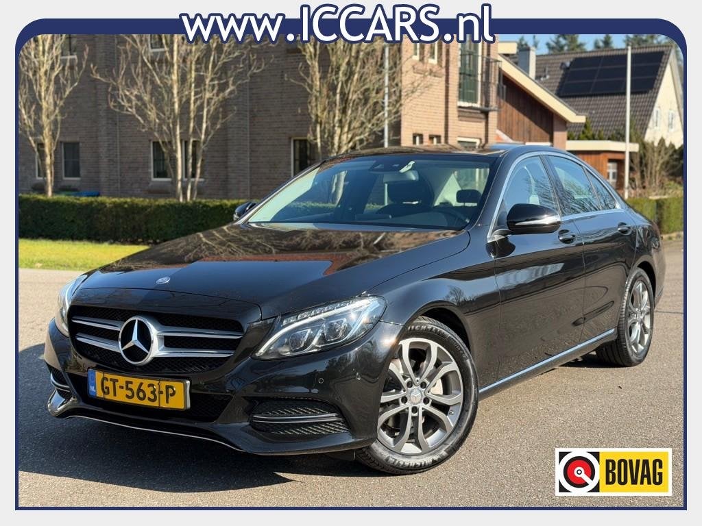 Mercedes-benz C-KLASSE 180 CDI LEASE ED - 2015 - Incl BTW !!, Auto's, 1385 kg, Achterwielaandrijving, Gebruikt, Euro 6