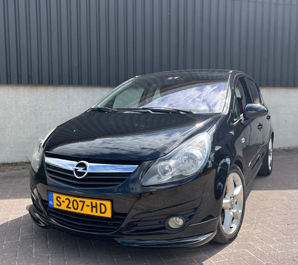Opel Corsa 1.6 | 2008 | 5 Deurs | Airco | Apk | nette auto, Voorwielaandrijving, Stof, 4 cilinders, 150 pk