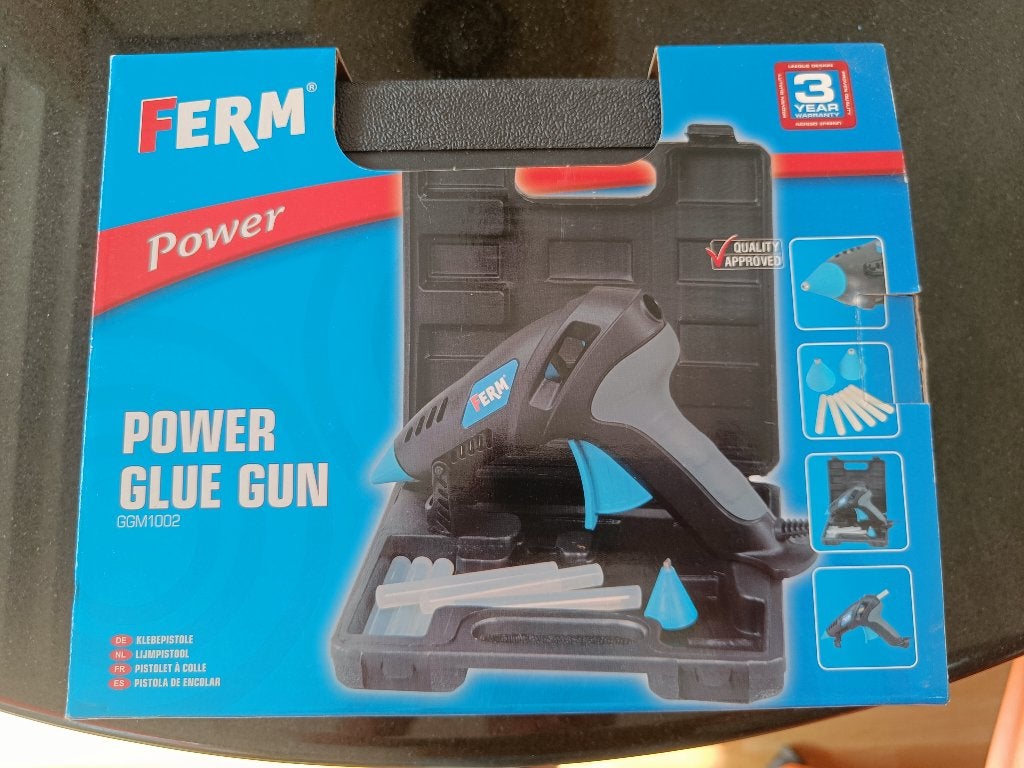 Ferm lijmpistool, Ophalen of Verzenden, Nieuw, Elektrisch, Gereedschap of Toebehoren
