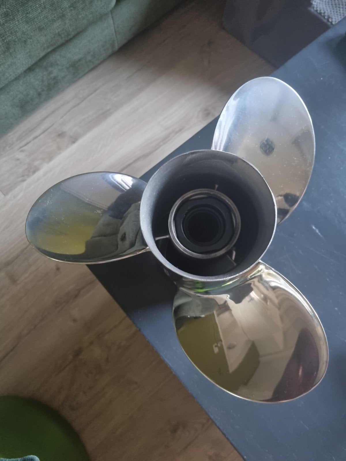RVS 14p Mercury Vengeance Propeller  13splines, Ophalen of Verzenden, Zo goed als nieuw, Motor en Techniek, Motorboot
