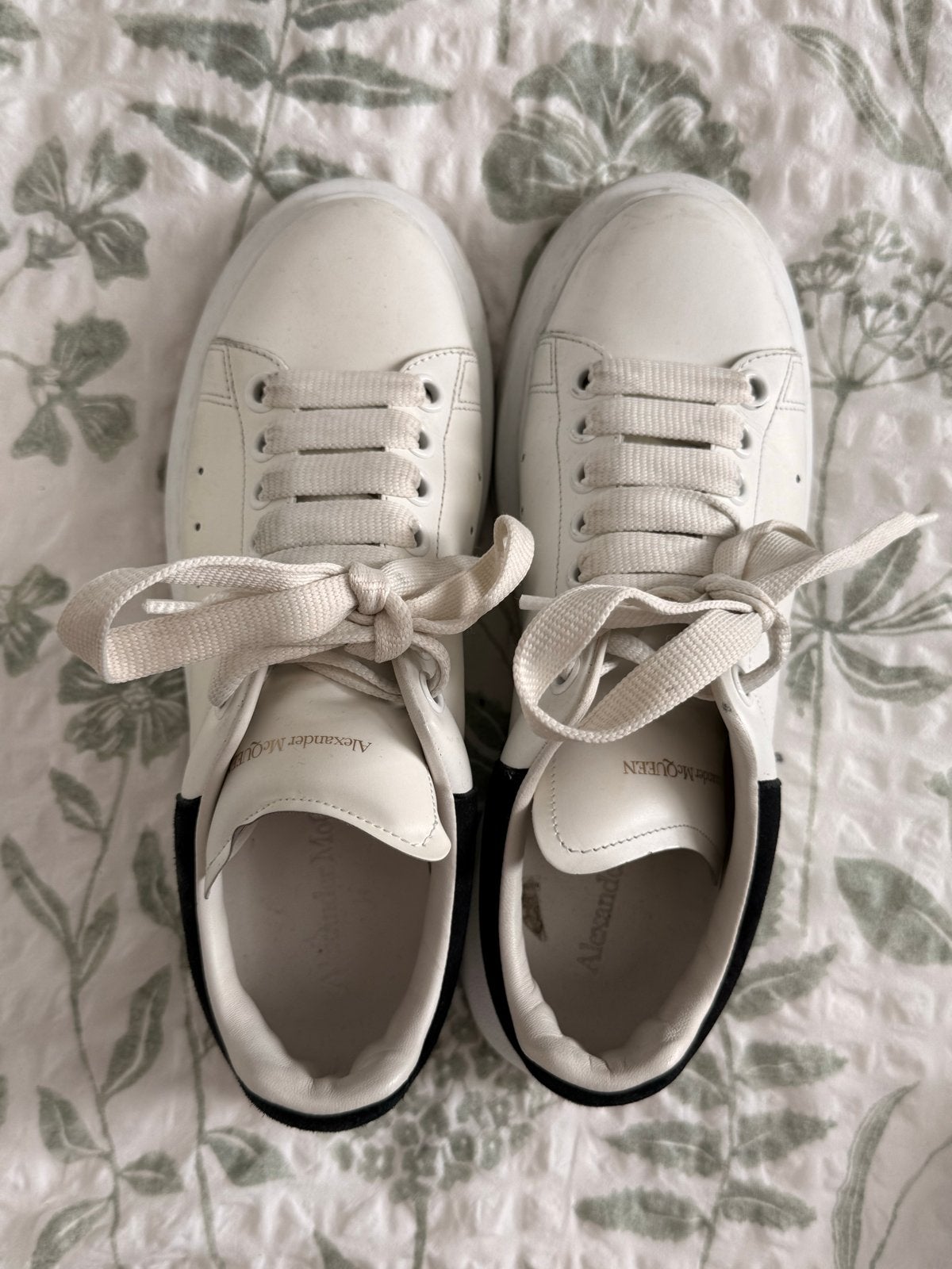 Alexander McQueen Sneakers - Maat 38 - Origineel, Verzenden, Gedragen, Wit, Sneakers of Gympen