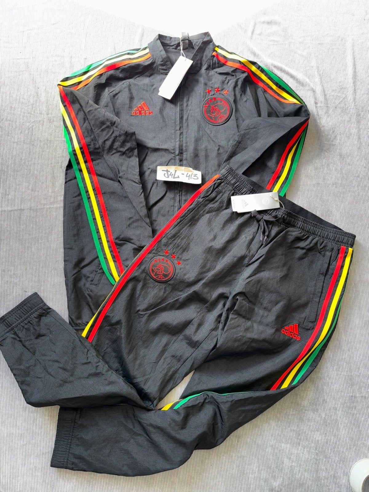 Ajax trainingspak limited edition Bob Marley afca fside tdk, Maat M, Verzenden, Nieuw, Shirt