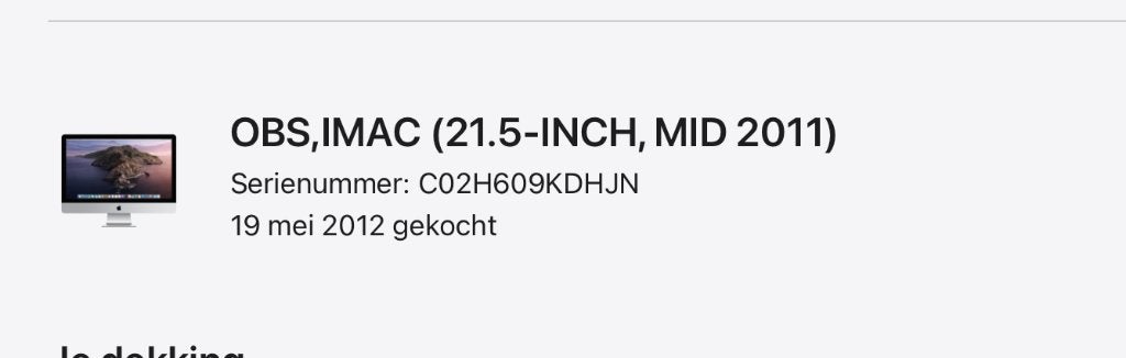 Imac 21,5 inch, Computers en Software, Apple Desktops, Ophalen, Gebruikt, 2 tot 3 Ghz, IMac