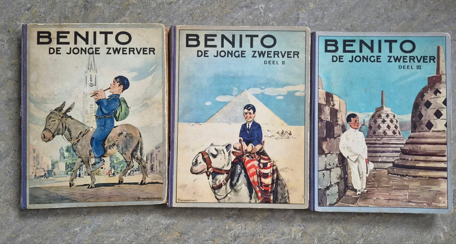 Benito de Jonge Zwerver - Complete Serie (3 delen), Boeken, Ophalen of Verzenden, Gelezen, C. Joh. Kievit