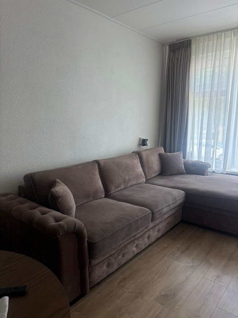bankstel, Ophalen, 250 tot 300 cm, Gebruikt, Hoekbank