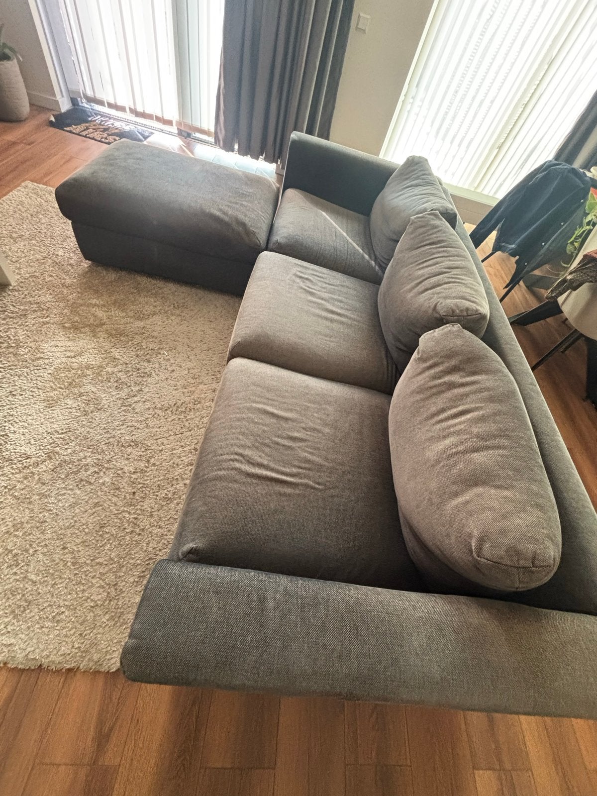 GRATIS IKEA VIMLE hoekbank met chaise longue, Huis en Inrichting, Ophalen, 250 tot 300 cm, Gebruikt, 125 tot 150 cm