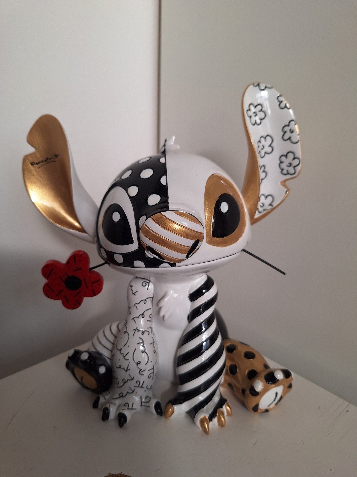 Stitch Disney Britto by Midas, Verzamelen, Ophalen of Verzenden, Overige figuren, Zo goed als nieuw, Beeldje of Figuurtje