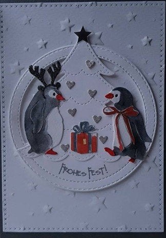 snijmallen Kerstmis Pinguins, Slee, muts en meer NIEUW, Ophalen of Verzenden, Nieuw, Kerst, Pons of Mal