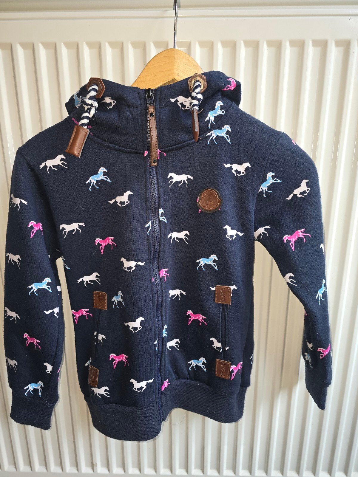 Squared & Cubed hoodie met paardenprint - Maat 10Y, Gebruikt, Meisje, Trui of Vest, Ophalen of Verzenden