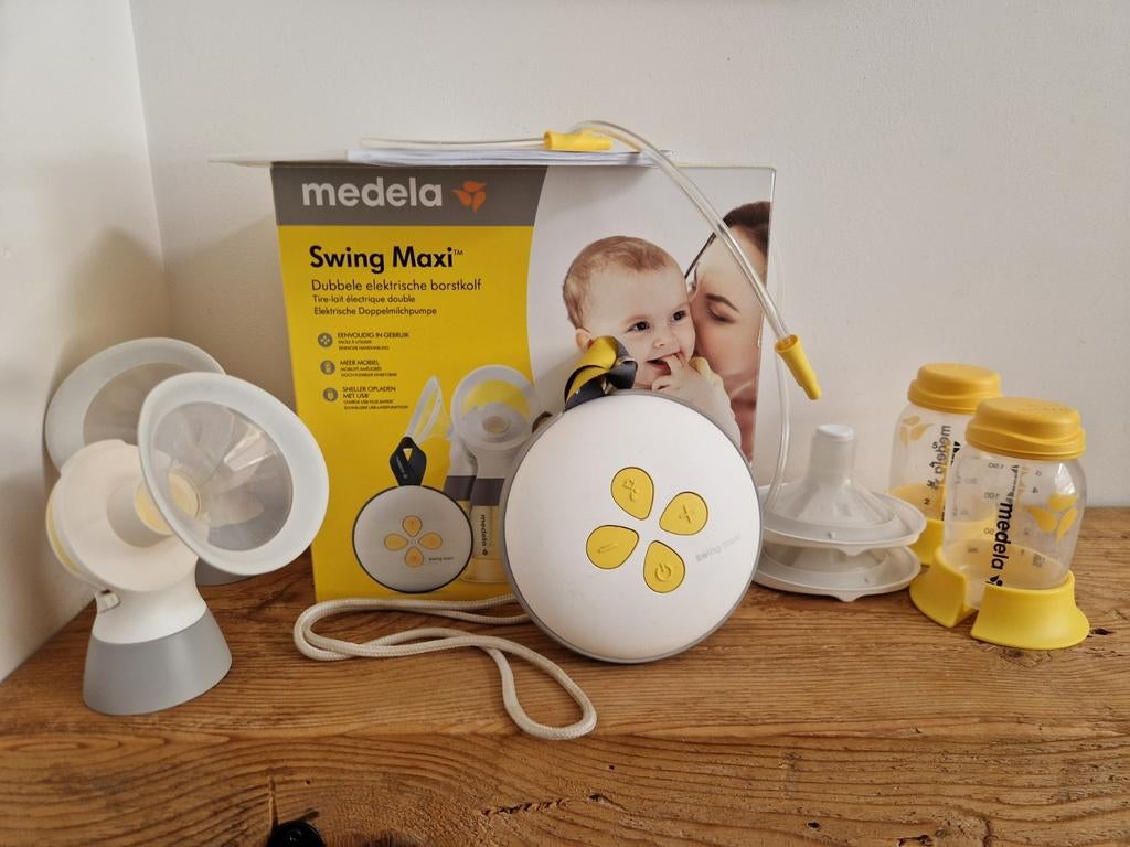 Medela Swing Maxi Dubbele Elektrische Borstkolf, Ophalen, Zo goed als nieuw