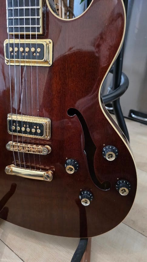 Guild Starfire II ST Dynasonic Semi-Hollow Royal Brown, Muziek en Instrumenten, Snaarinstrumenten | Gitaren | Elektrisch, Ophalen