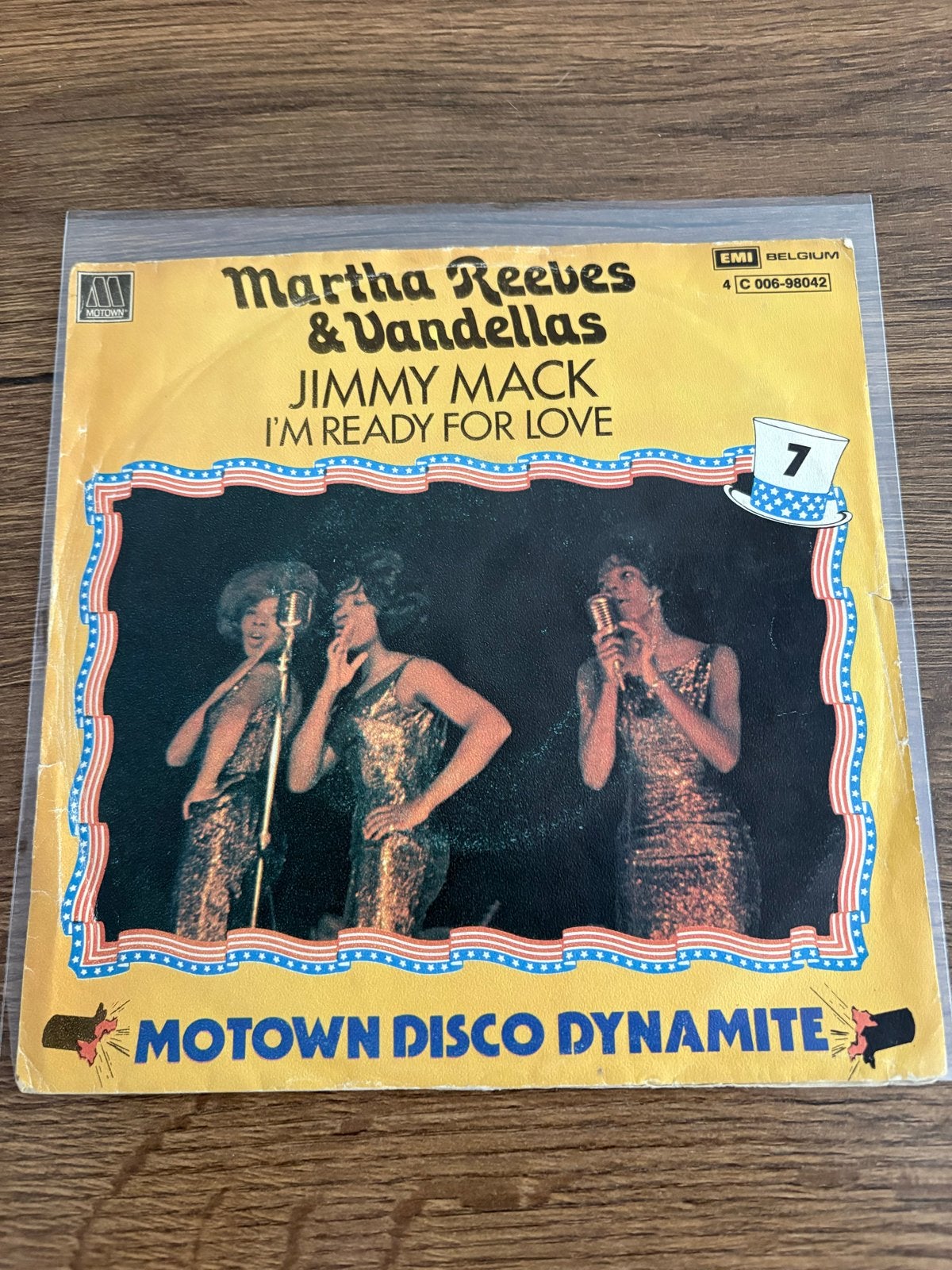 Martha Reeves & Vandellas - Jimmy Mack / I'm Ready For Love, Cd's en Dvd's, Vinyl Singles, Ophalen of Verzenden, Gebruikt, 7 inch