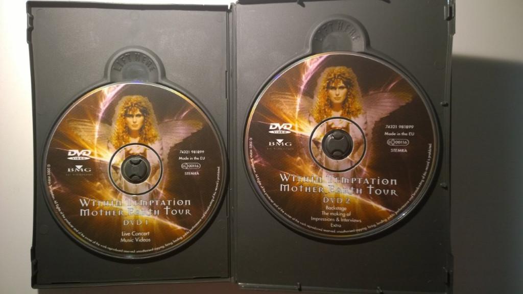 Within Temptation - Mother Earth Tour (DVD), Alle leeftijden, Ophalen of Verzenden, Zo goed als nieuw, Muziek en Concerten