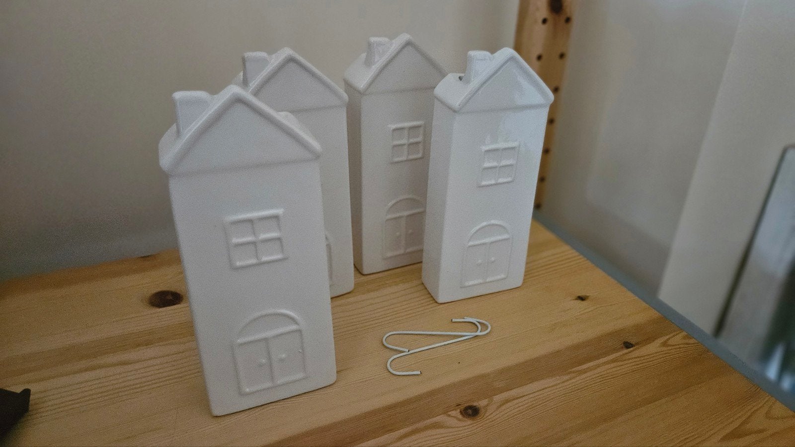 4 radiator bevochtigers van keramiek, Verzenden, Zo goed als nieuw, Wit, Steen/keramiek