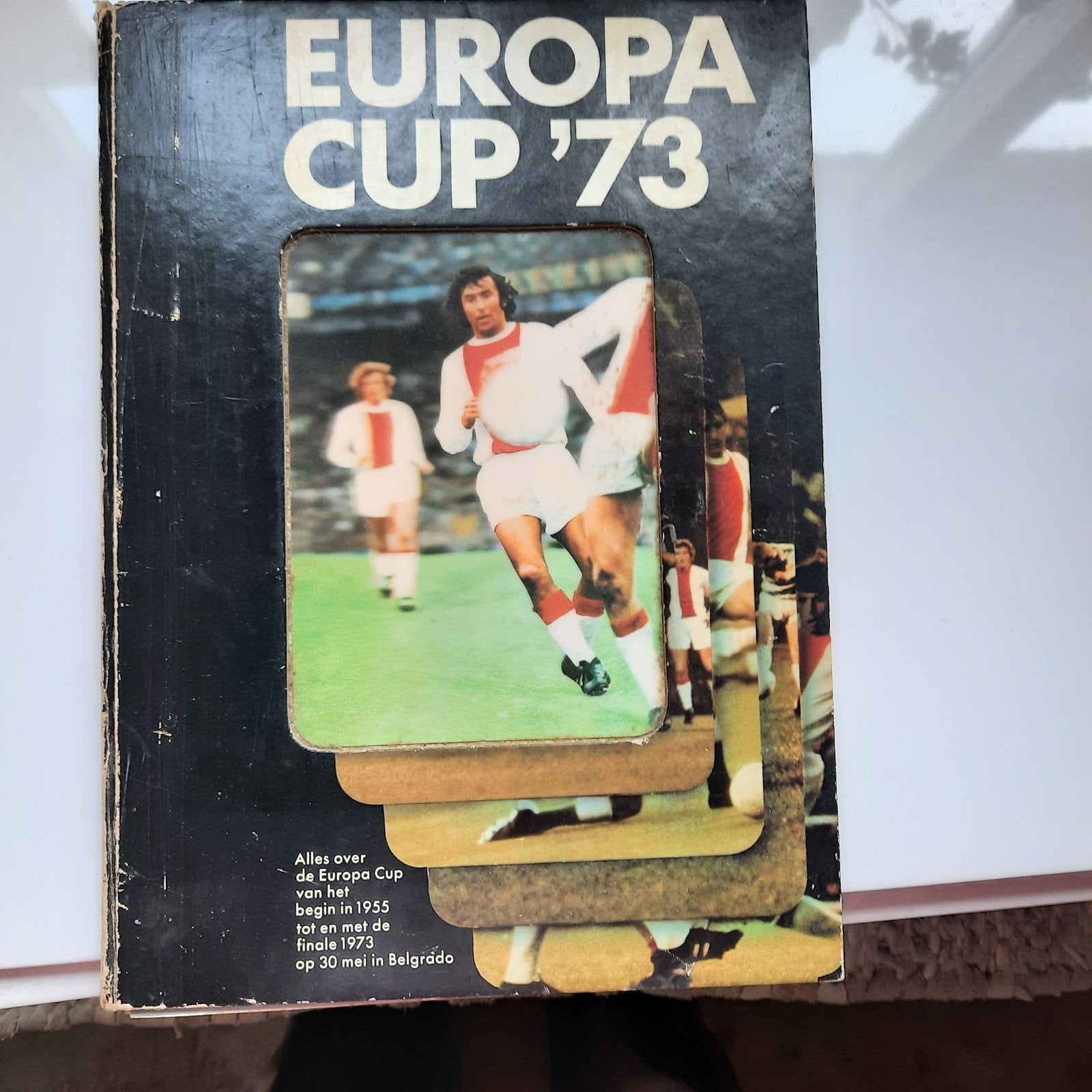 Europa Cup '73 Voetbalboek - Geschiedenis en Finale, Boeken, Ophalen, Gelezen, Diverse auteurs, Balsport