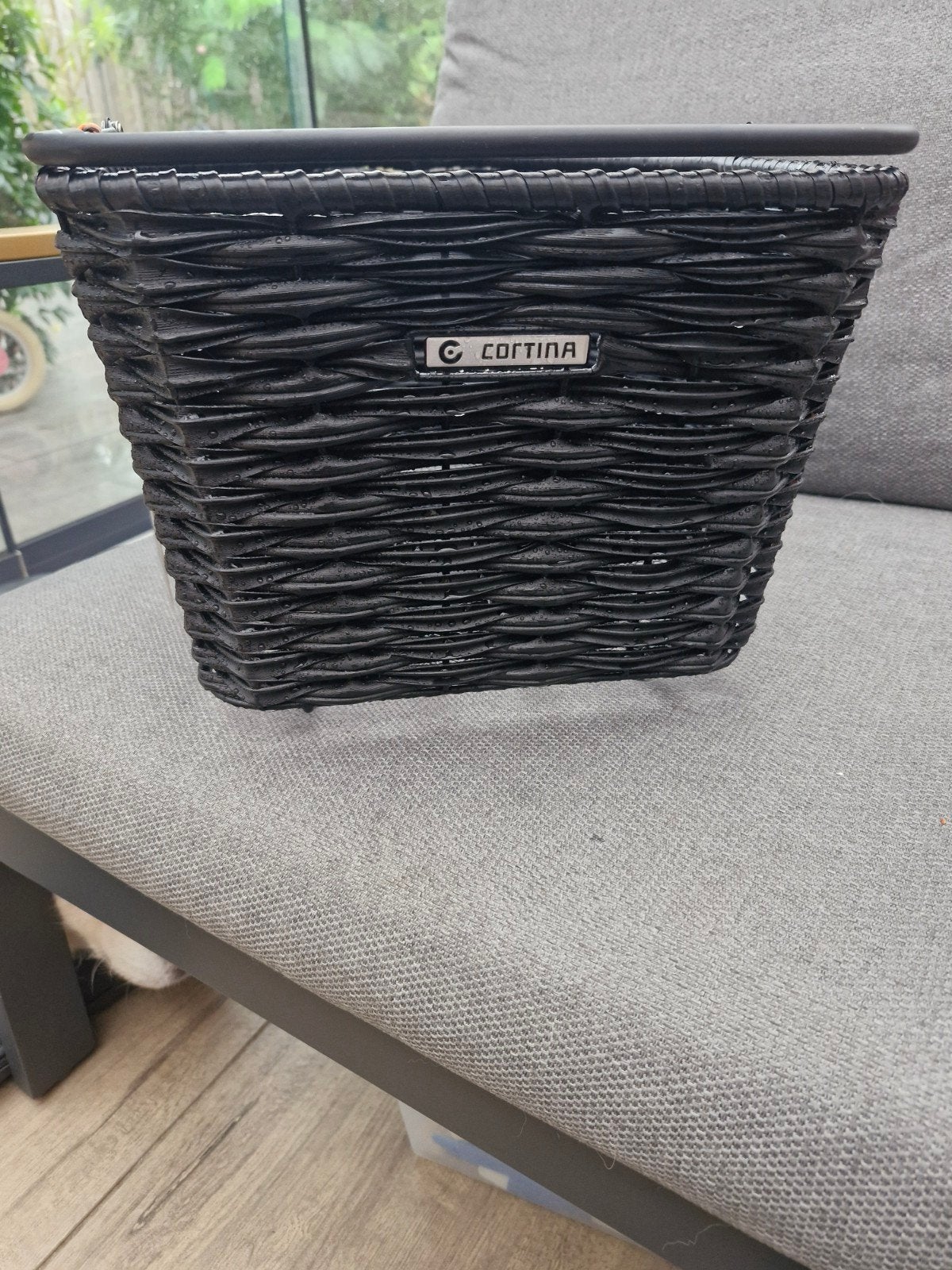 Nieuwe Cortina Fietsmand Zwart, Ophalen, Nieuw, Fietsmand, Cortina