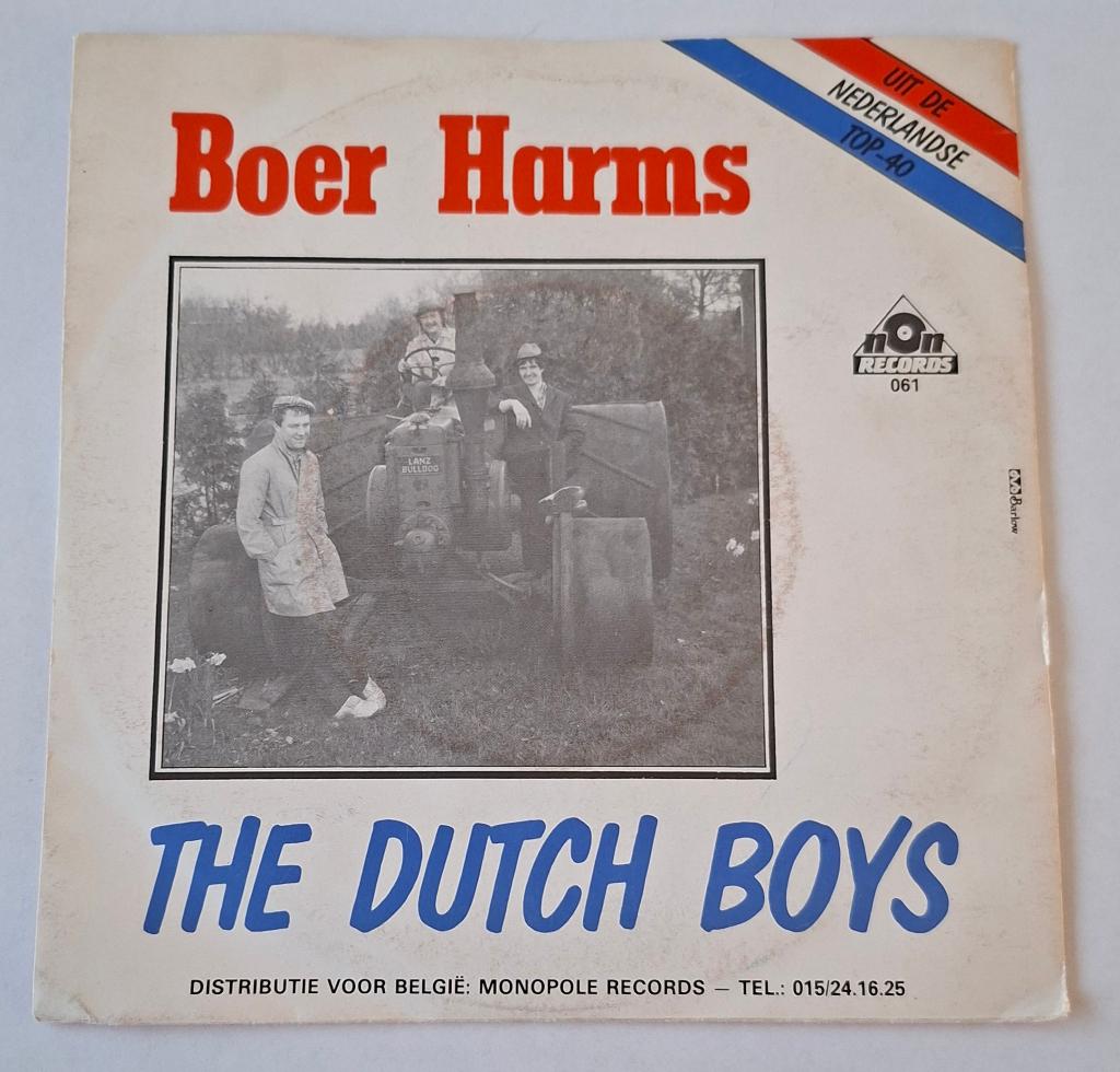 The Dutch Boys - Boer Harms, Cd's en Dvd's, Vinyl Singles, Ophalen of Verzenden, Gebruikt, Nederlandstalig