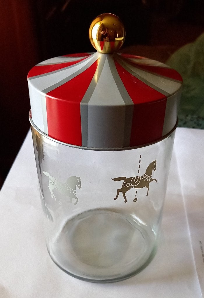 voorraadpot glas Losse deksel  Luchtdicht, Verzenden, Zo goed als nieuw, Glas, Pot, Bus of Blik