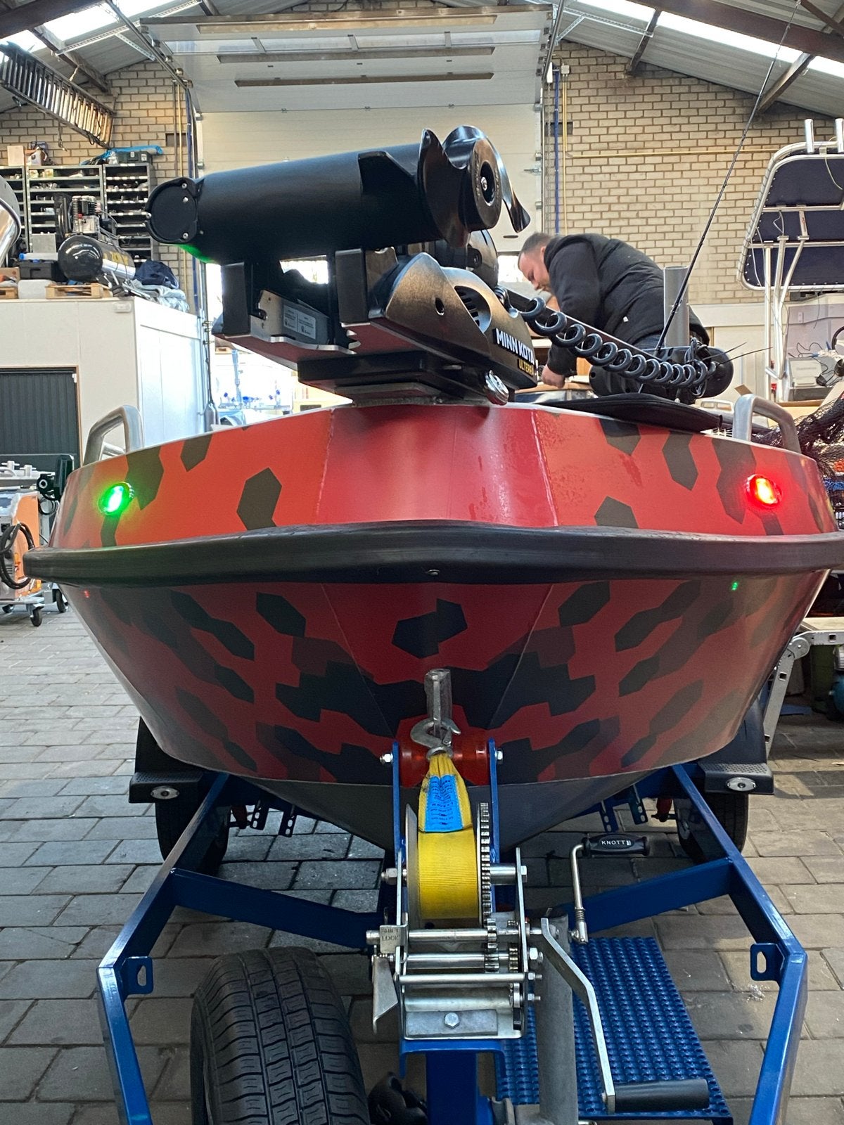 Aluliner 530 visboot met Mercury 115pk en trailer, Overige merken, Gebruikt, Aluminium, Ophalen