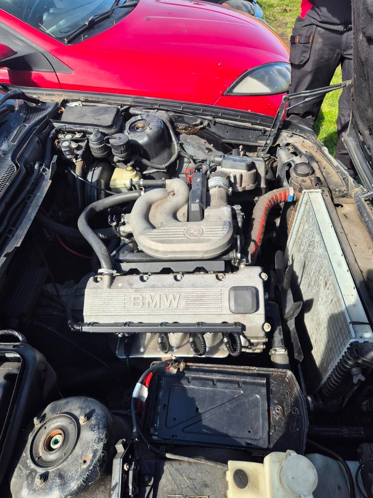 Bmw M43B18 motorblok met automaat bak 5 traps, Auto-onderdelen, Ophalen, BMW