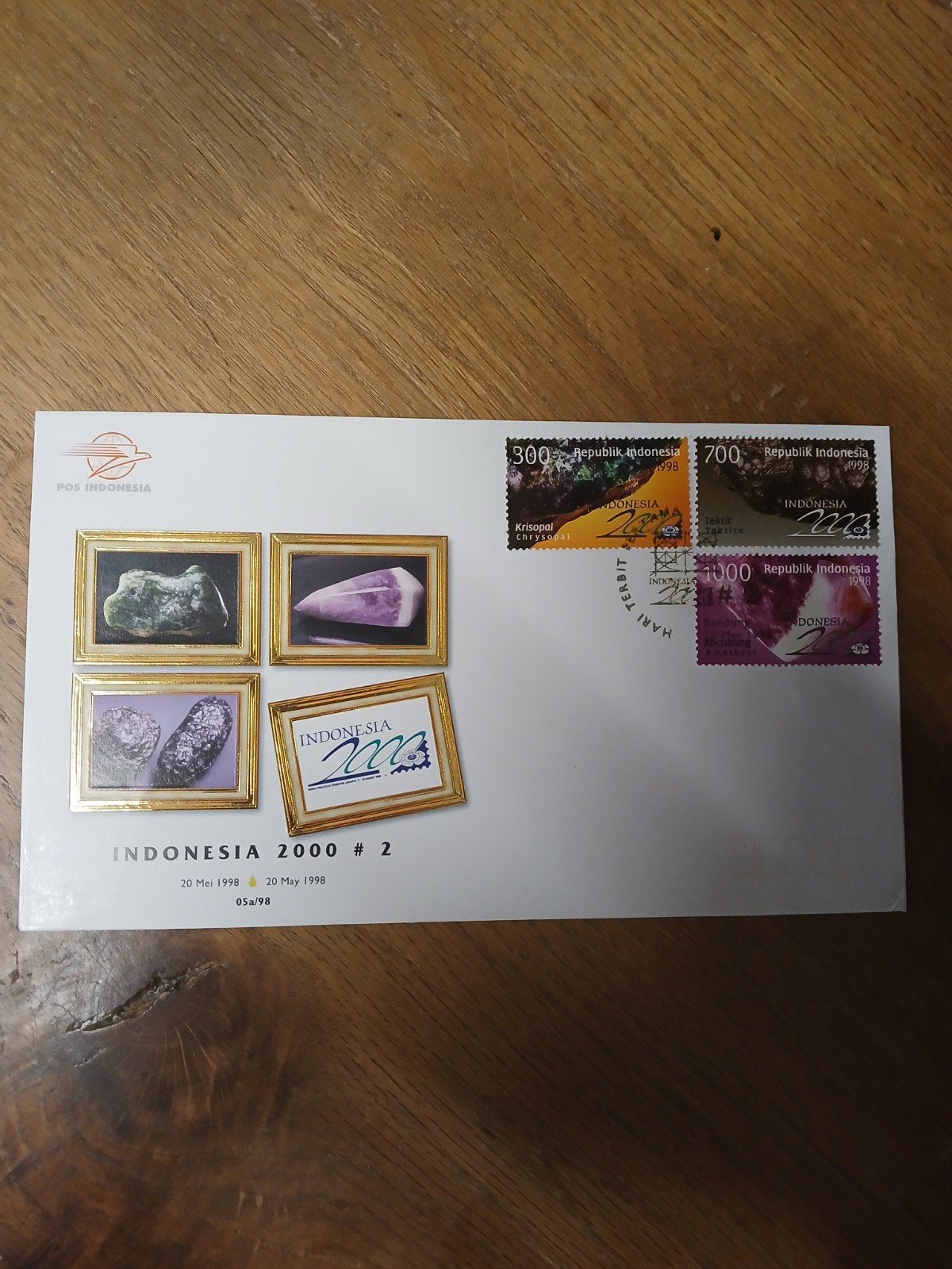 Indonesië 2000 #2 Postzegelvel - Onbeschreven, Ophalen of Verzenden, Onbeschreven, Rest van de wereld