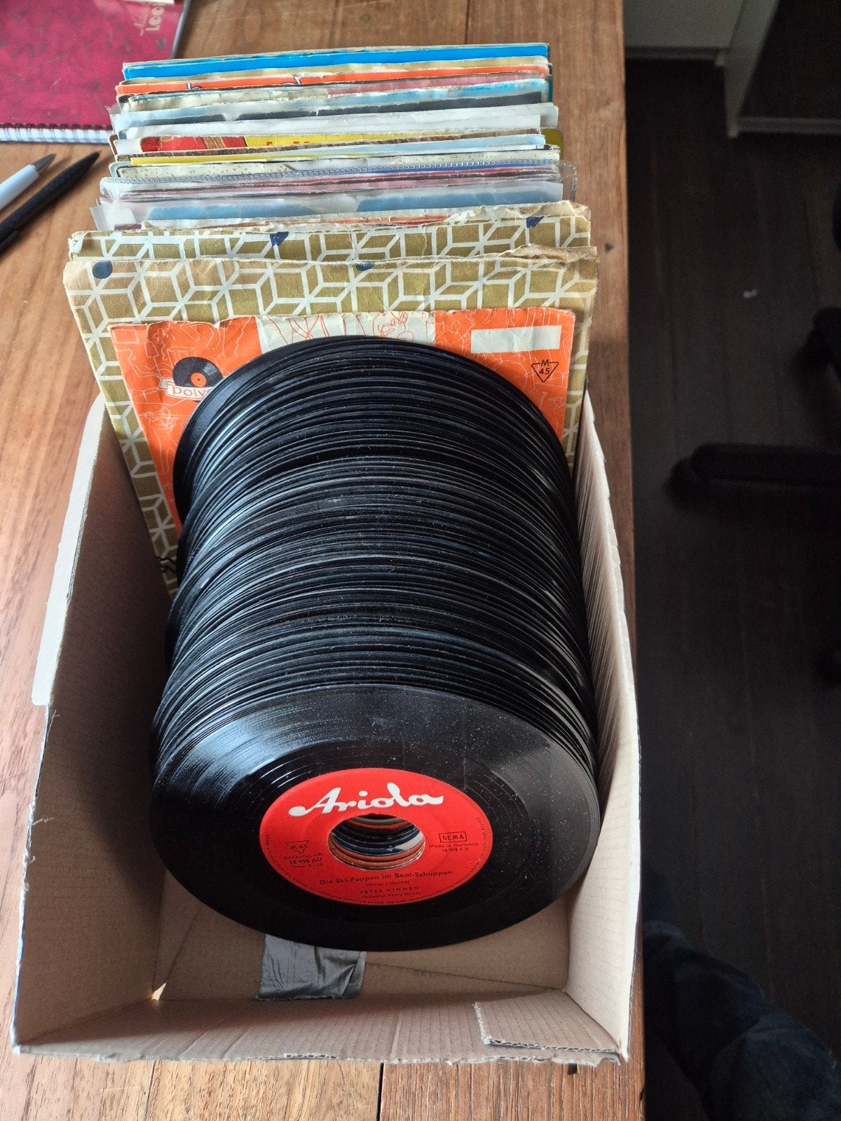 singels, Ophalen, Gebruikt, 7 inch, Overige typen