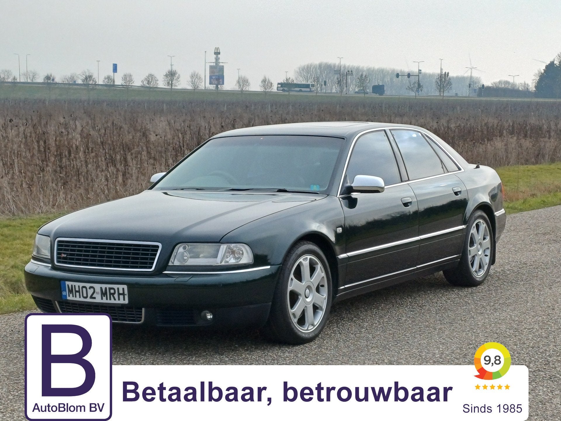 Audi A8 4.2 quattro /Rechts gestuurd/leder/Complete document, Automaat, 4172 cc, Gebruikt, 334 pk