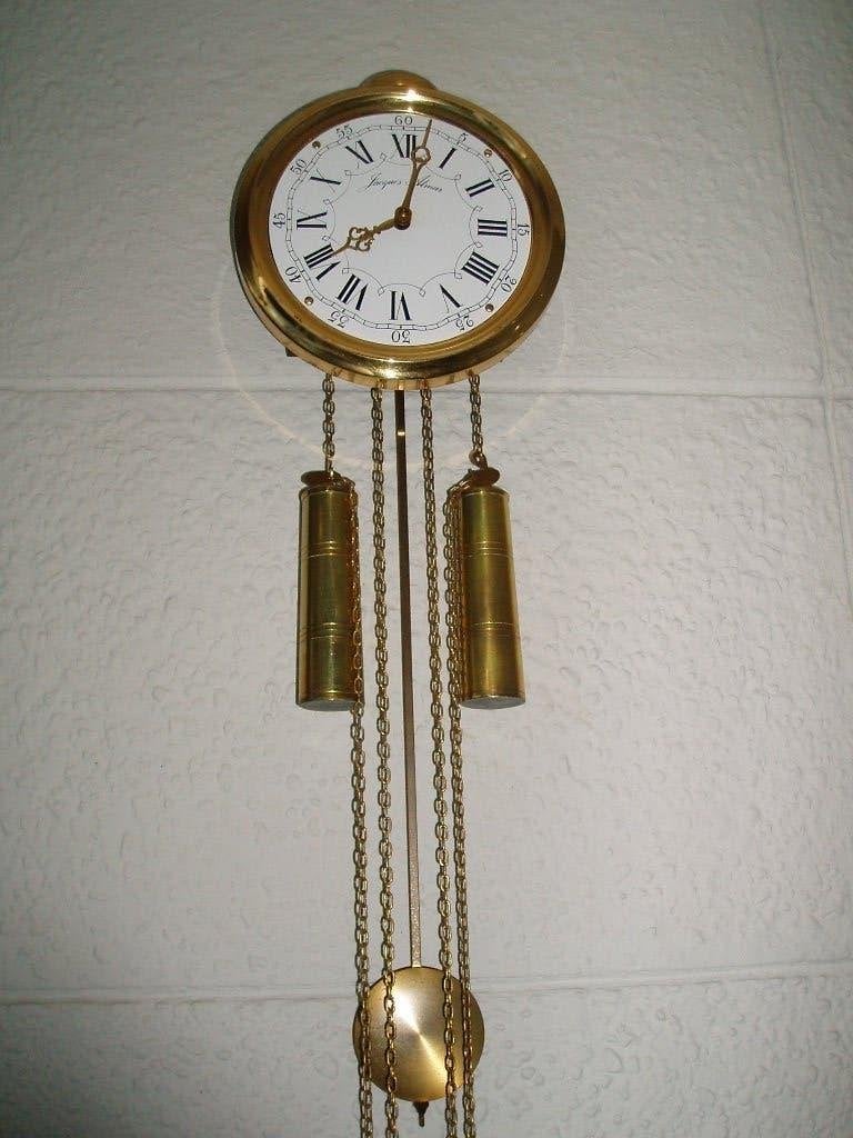 ZEER MOOIE ANTIEKE  WAND KLOK, Ophalen of Verzenden