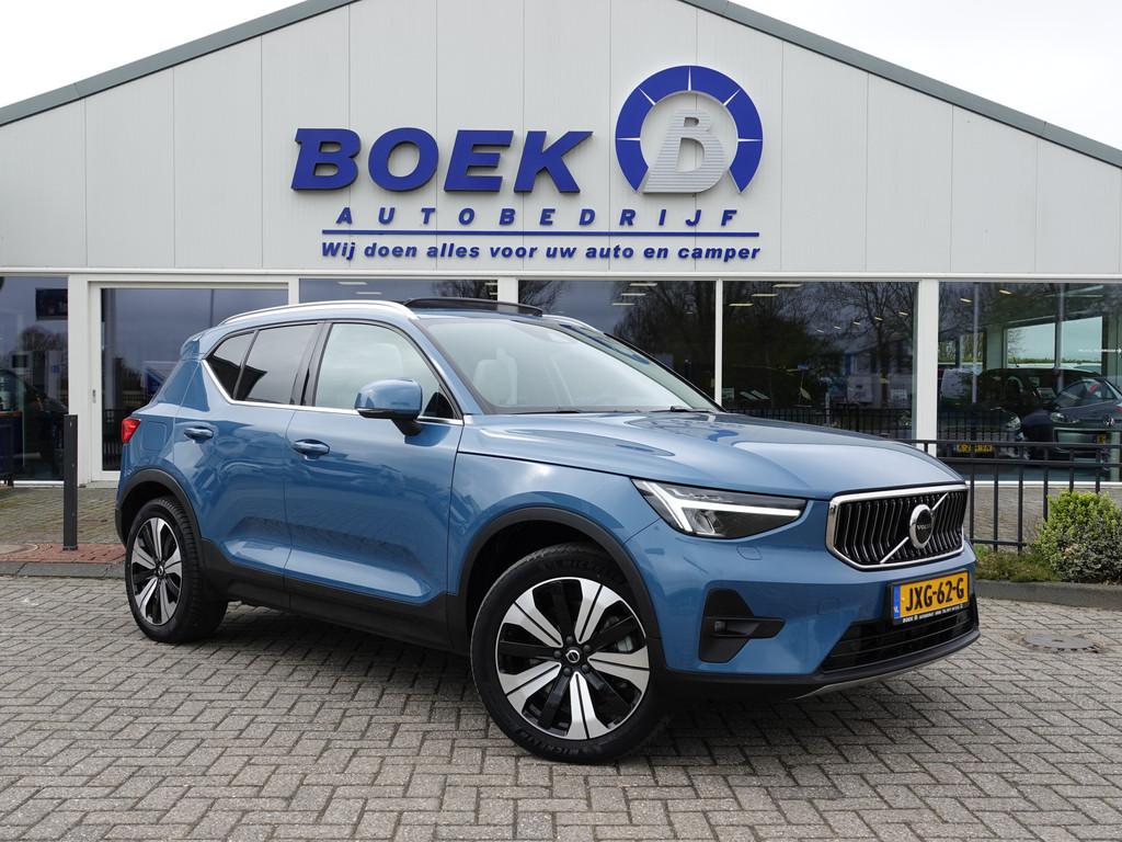 Volvo XC40 1.5 T4 Plug-in hybrid Ultimate Bright VOL LEER |, Auto's, Blauw, Bedrijf, Hybride Elektrisch/Benzine, 3 cilinders