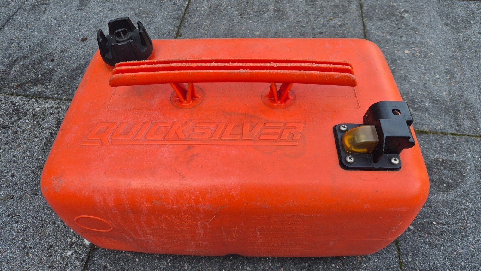 quicksilver 25liter kunststof benzinetank brandstof tank., Ophalen of Verzenden, Zo goed als nieuw, Motor en Techniek, Motorboot
