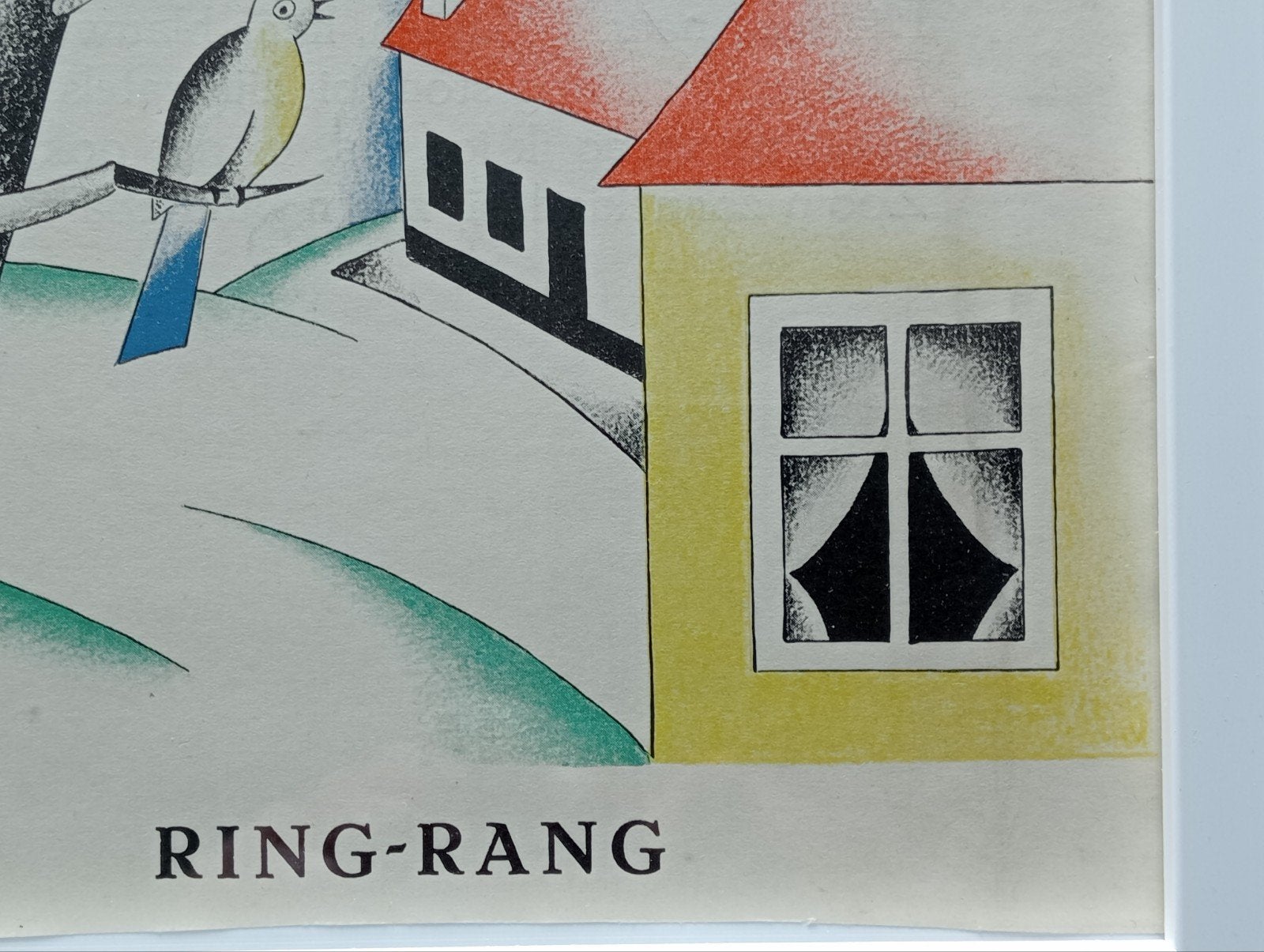 Raoul Hynckes Ring-Rang, Antiek en Kunst, Kunst | Litho's en Zeefdrukken, Ophalen of Verzenden