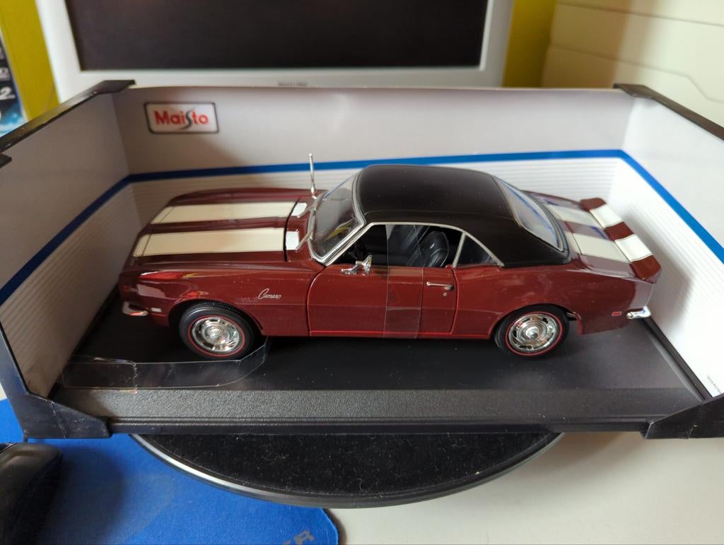 Chevrolet Camaro Z/28 1968, Ophalen of Verzenden, Nieuw, Auto, Maisto