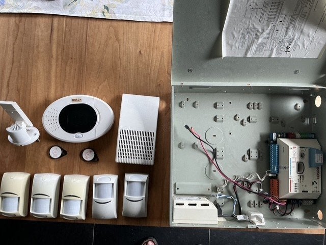 alarm systeem, Ophalen of Verzenden, Gebruikt, Compleet systeem, Beweging