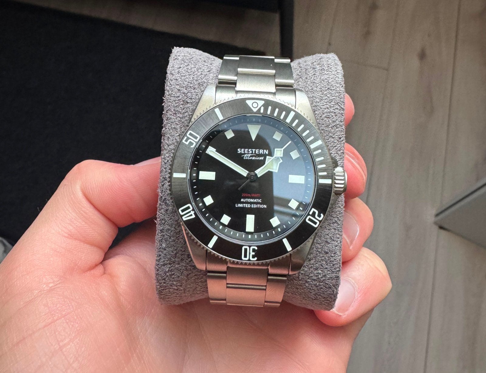 Seestern S430 Titanium Diver pelagos Automatisch nieuw, Ophalen of Verzenden, Nieuw, Staal, Seiko