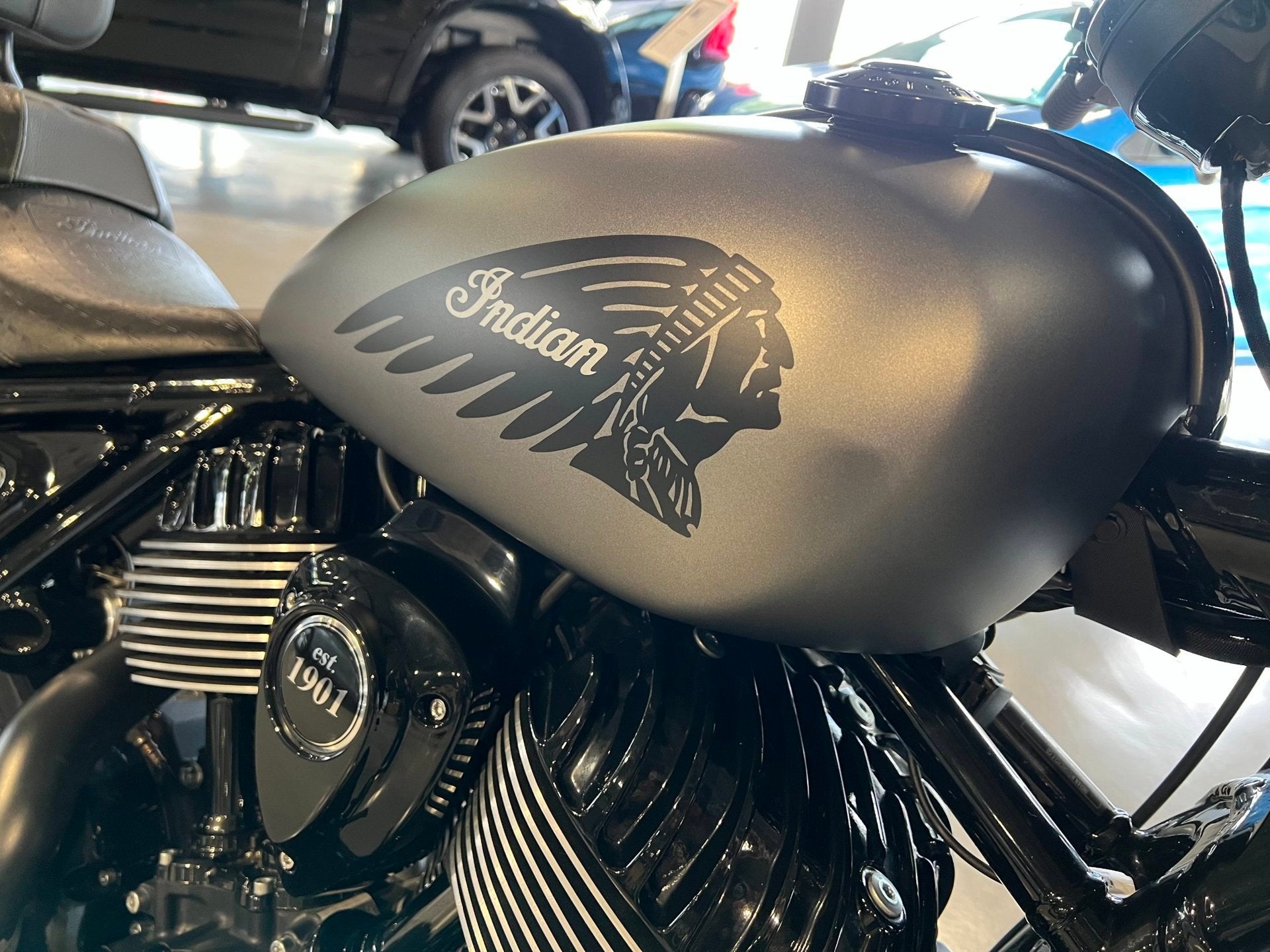 Indian Chopper 116 Chief Bobber Dark Horse, 1890 cc, Chopper, ABS, Meer dan 35 kW